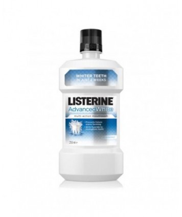 LISTERINE ADVANCE WHITE 250ML